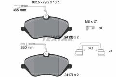 TEXTAR 2413301-1295-00 — Set discuri și plăcuțe de frână