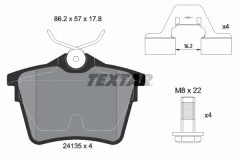 TEXTAR 2413501-1296-00 — Set discuri și plăcuțe de frână