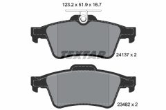 TEXTAR 2413701-1296-00 — Set discuri și plăcuțe de frână
