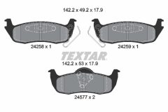 TEXTAR 2425801-1774-00 — Комплект тормозных дисков и колодок