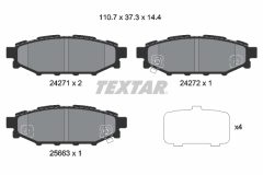 TEXTAR 2427101-2000-00 — Set discuri și plăcuțe de frână