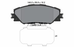 TEXTAR 2433701-1688-00 — Set discuri și plăcuțe de frână