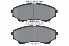 TEXTAR 2435301 — Plăcuțe de frână disc
