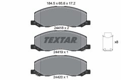 TEXTAR 2441801-1871-00 — Комплект тормозных дисков и колодок