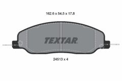 TEXTAR 2451301 — Plăcuțe de frână disc