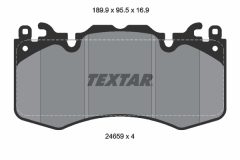 TEXTAR 2465901-3164-00 — Set discuri și plăcuțe de frână
