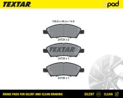 TEXTAR 2472401SC — Plăcuțe de frână disc