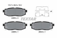 TEXTAR 2485401-2709-00 — Set discuri și plăcuțe de frână