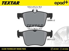 TEXTAR 2500901CP — Колодки тормозные дисковые