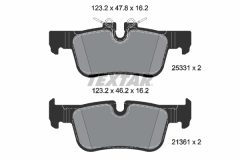 TEXTAR 2533101-2745-00 — Set discuri și plăcuțe de frână