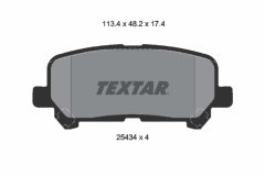 TEXTAR 2543403 — Колодки тормозные дисковые