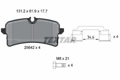 TEXTAR 2564203-3412-00 — Комплект тормозных дисков и колодок