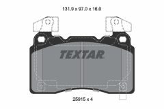 TEXTAR 2591503-3145-00 — Комплект тормозных дисков и колодок