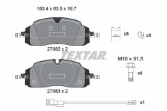 TEXTAR 2708201-3526-00 — Комплект тормозных дисков и колодок