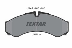 TEXTAR 2912112-0896-00 — Комплект тормозных дисков и колодок
