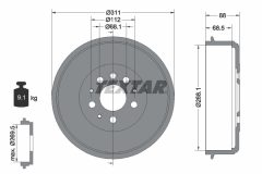 TEXTAR 94012400 — Tambur de frână