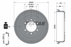 TEXTAR 94021000 — Tambur de frână