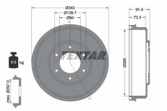 TEXTAR 94035300 — Тормозной барабан