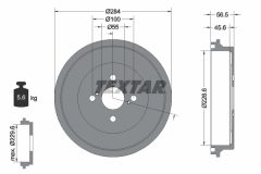 TEXTAR 94040900 — Тормозной барабан