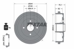 TEXTAR 94043200 — Тормозной барабан