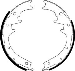TEXTAR 91075700 — Колодки тормозные