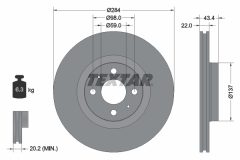 TEXTAR 92053503 — Тормозной диск