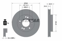 TEXTAR 92063000 — Disc de frână