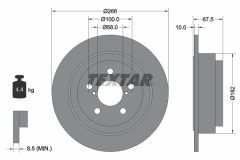 TEXTAR 92082000 — Disc de frână