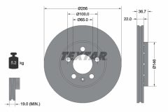 TEXTAR 92082205 — Тормозной диск