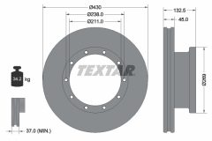 TEXTAR 93087900 — Тормозной диск
