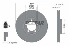 TEXTAR 92088200 — Disc de frână