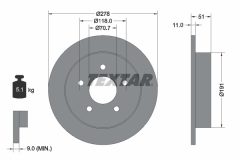 TEXTAR 92099800 — Disc de frână