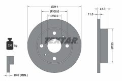TEXTAR 92103700 — Disc de frână