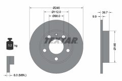 TEXTAR 92106203 — Disc de frână