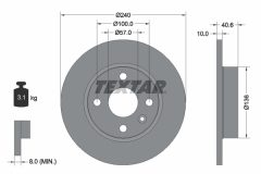 TEXTAR 92111003 — Disc de frână
