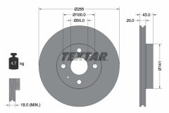 TEXTAR 92115603 — Disc de frână