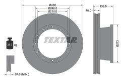 TEXTAR 93142900 — Тормозной диск