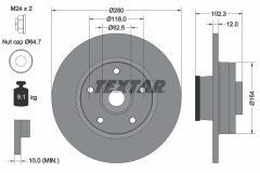 TEXTAR 92153703 — Тормозной диск
