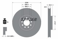 TEXTAR 2912204-1557-00 — Комплект тормозных дисков и колодок