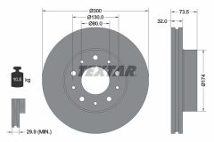 TEXTAR 92157303 — Тормозной диск