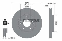 TEXTAR 92173203 — Disc de frână