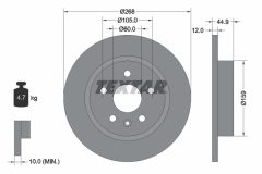 TEXTAR 92205503 — Disc de frână