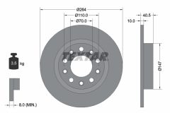 TEXTAR 92230203 — Тормозной диск
