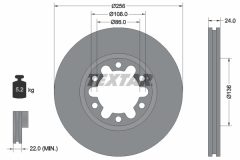 TEXTAR 92236300 — Disc de frână