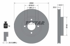 TEXTAR 92239903 — Тормозной диск
