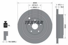TEXTAR 92255903 — Тормозной диск