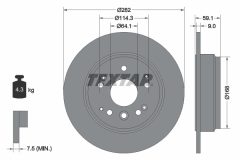 TEXTAR 92261703 — Disc de frână
