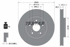 TEXTAR 92284603 — Тормозной диск