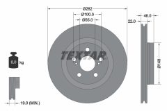 TEXTAR 92333503 — Тормозной диск