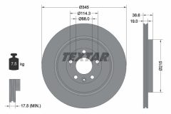 TEXTAR 92339203 — Disc de frână